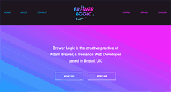 Desktop Screenshot of brewerlogic.com